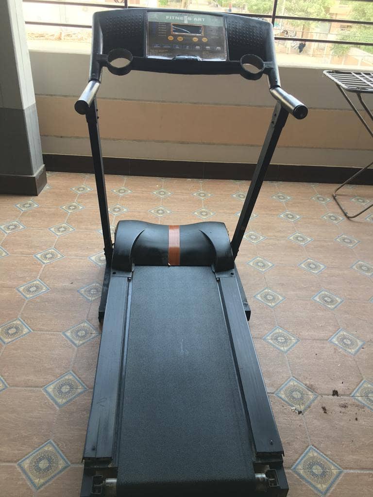 Black Colour Treadmill 2