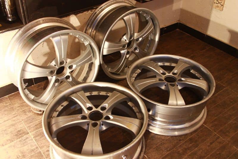 Original WEDS BELLONA WAS 18 INCH 5×114 7.5jj 2 PIECE 3