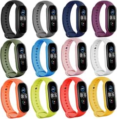 Straps for Mi Band 3,4,5,6,7,8,9 - All Mi Fitness Band models