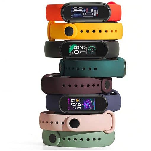 Straps for Mi Band 3,4,5,6,7,8,9 - All Mi Sports Fitness Band models 1