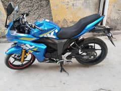 Suzuki Gixxer 150cc 2022 model Islamabad number lush condition