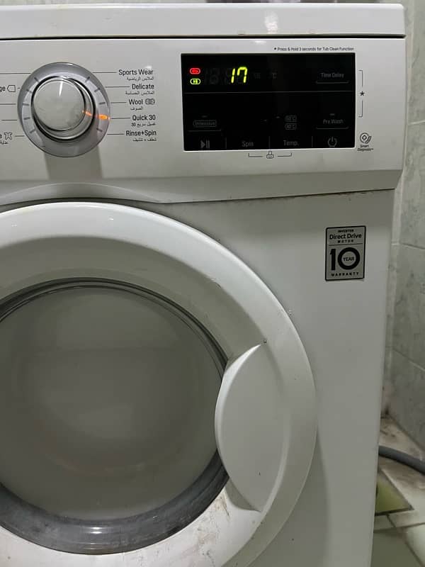 Front Load Washer 8kg, Direct Drive Motor 2