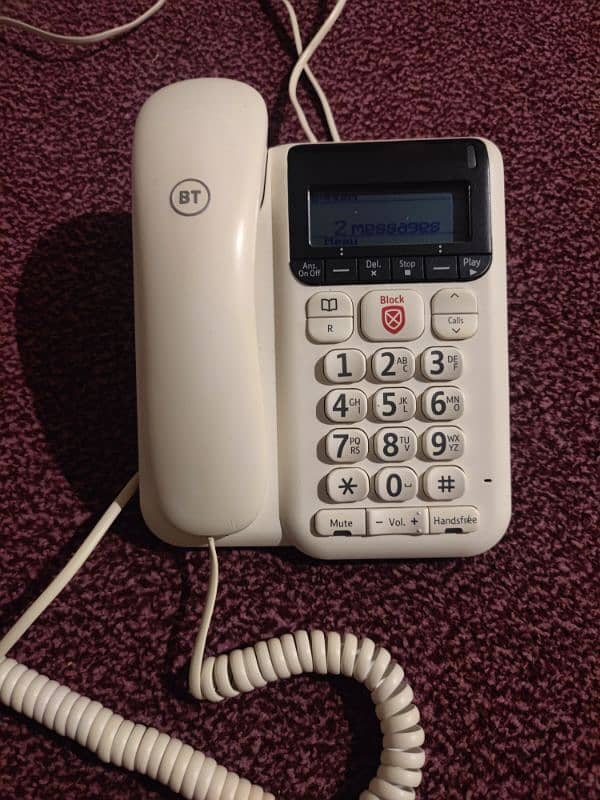 BT Decor 2600 10/10 answering machine 1