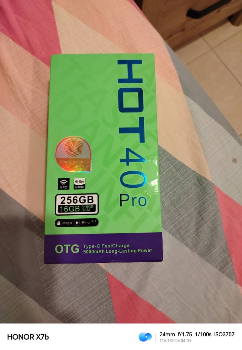 Hot 40 Pro 16/256 GB 2