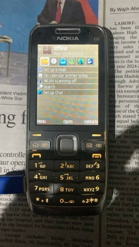 Nokia E-52 Symbian 4