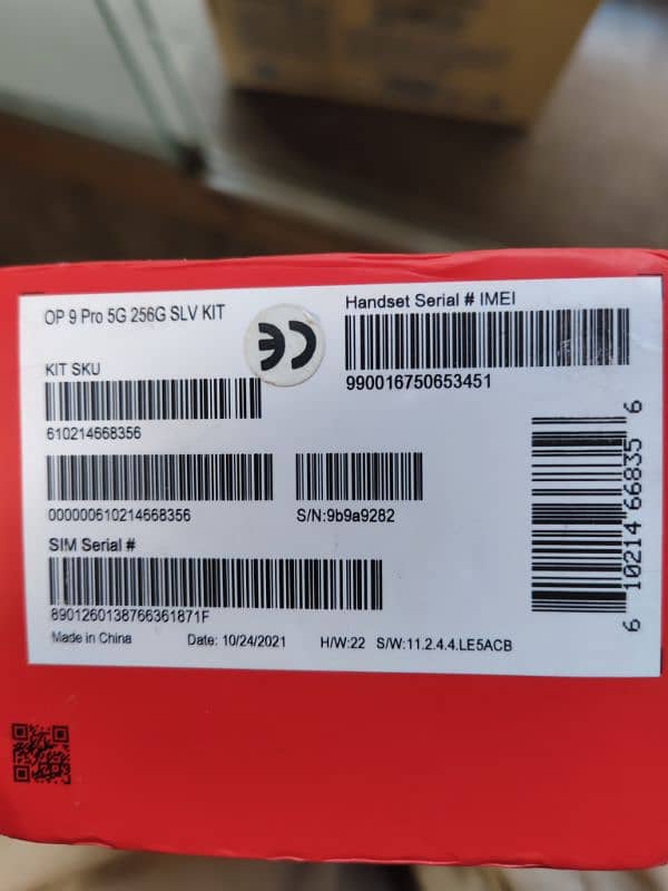 oneplus 9 pro brand new condition lash condition 1