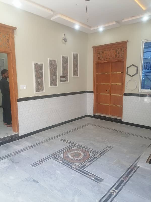 Brand New Tile Flooring 6 marla single story house in phase 5B Ghauri Ghouri Town Islamabad 3