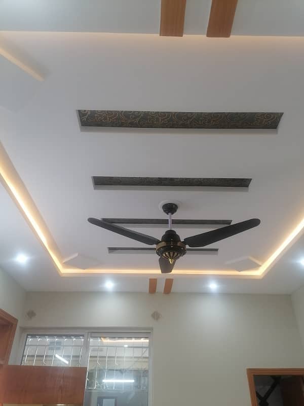 Brand New Tile Flooring 6 marla single story house in phase 5B Ghauri Ghouri Town Islamabad 5