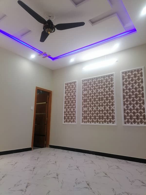 Brand New Tile Flooring 6 marla single story house in phase 5B Ghauri Ghouri Town Islamabad 12