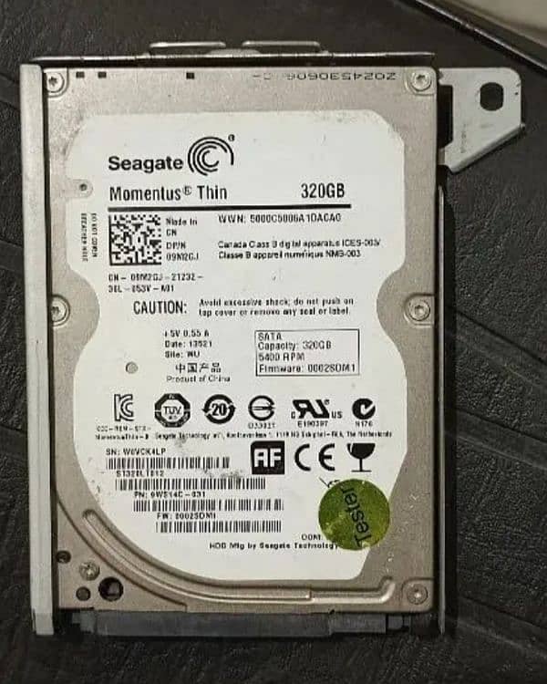 hard disk and drive 320gb storage 3