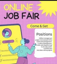 Online Job/Full-Time/Part Time/Home Base Job, Boys and Girls Apply