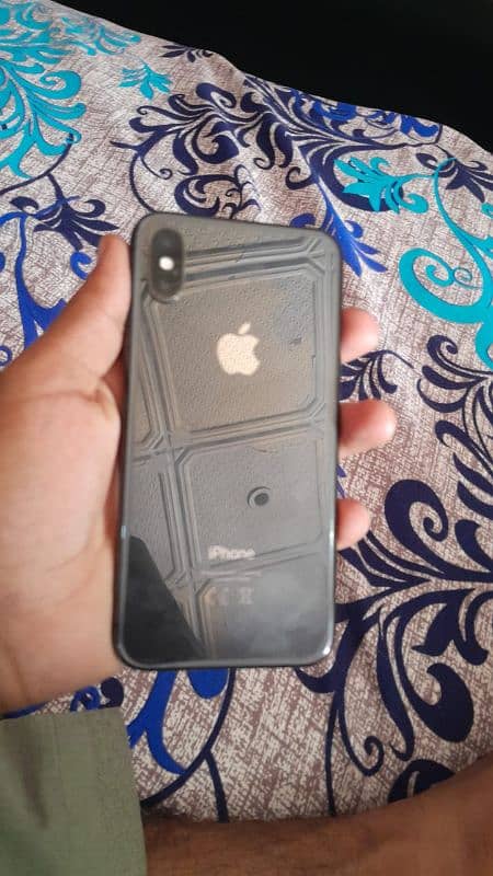 I phone x 256 gb PTA approved Frnt camra NHI chlta 4