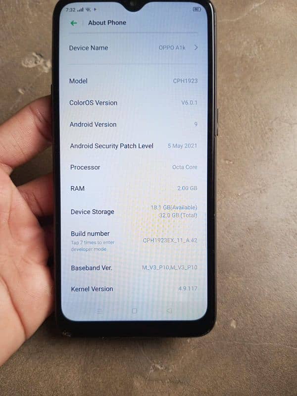 oppo a1k 2 33gb all okay 4