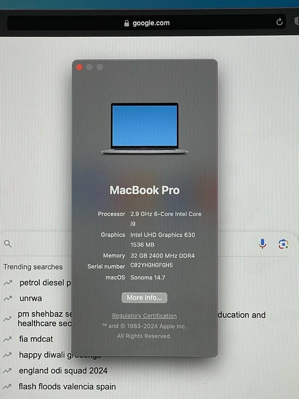 MacBook Pro 2018 9