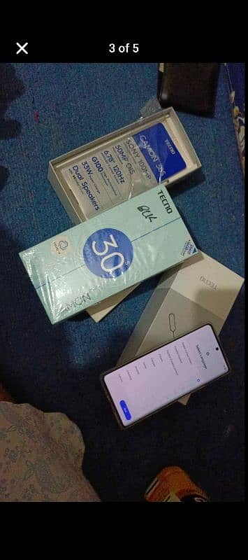 tecno camon 30s curve screen 8+8/256 1