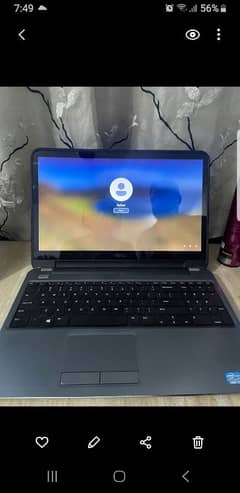 Dell laptop core i7 3rd Generation Tuch screen