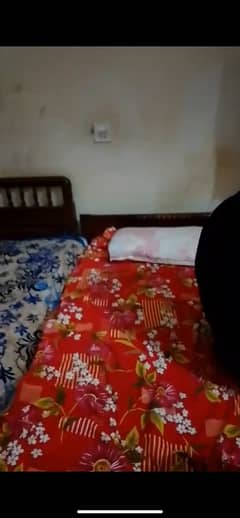 Single bed with mattress for sale