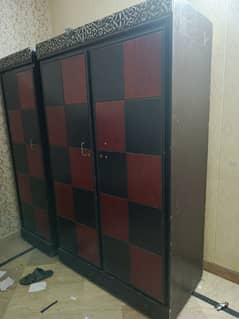 Solid wood wardrobe for sale