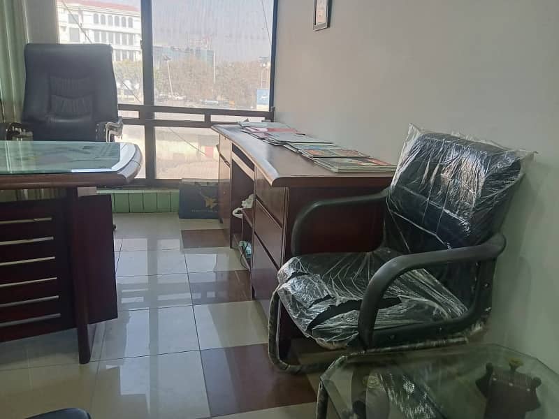 First Floor Beautiful Office Double Road Facing Nice Location Reasonable PRICE 1