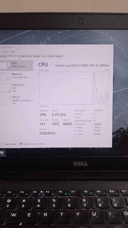 Dell latitude 74740 i5 6th gen with 8/256 SSD nvme 4