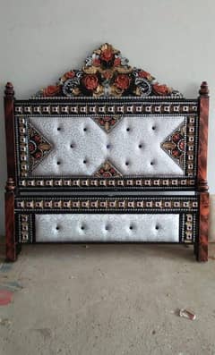 Iron double bed