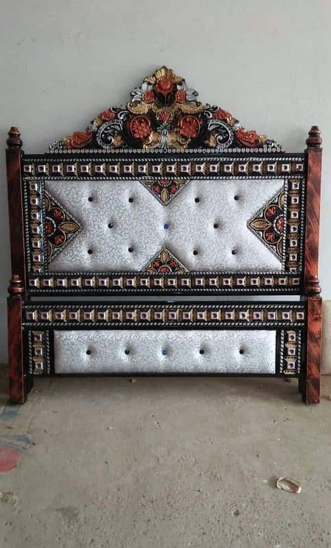 Iron double bed 0