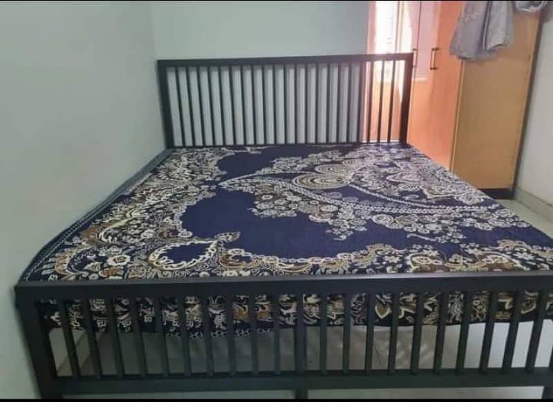 Iron double bed 5