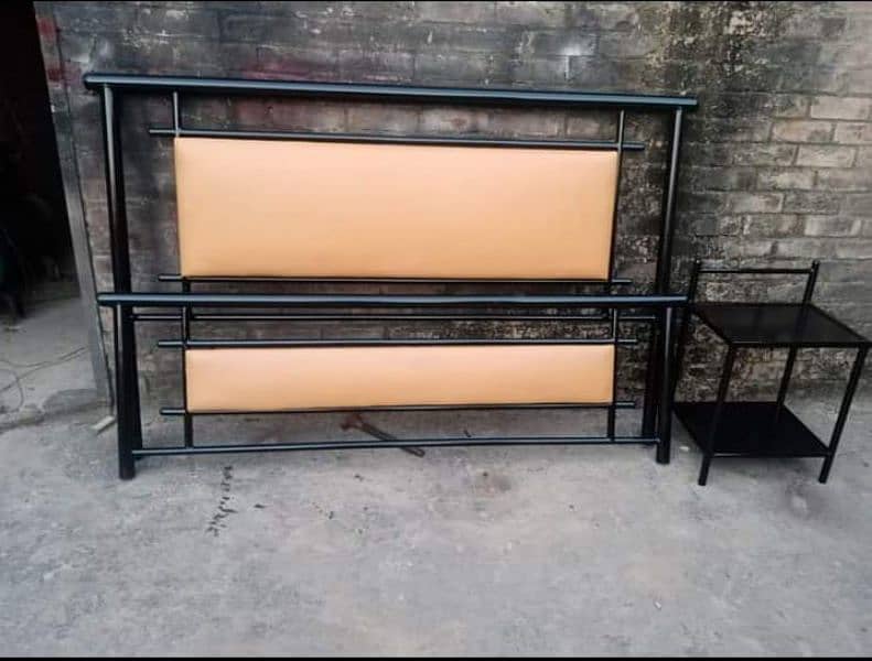 Iron double bed 17