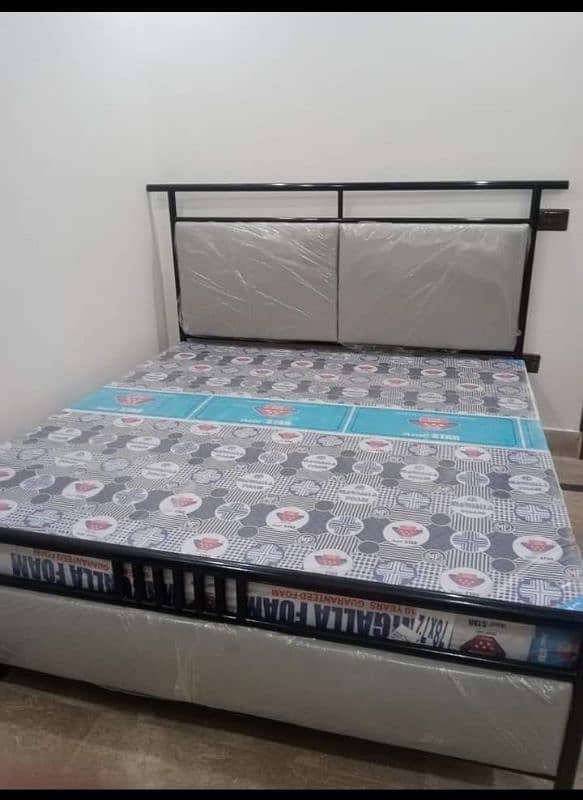 Iron double bed 18