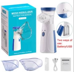 Portable Nebulizer Machine - USB Nebuliser Rechargeable