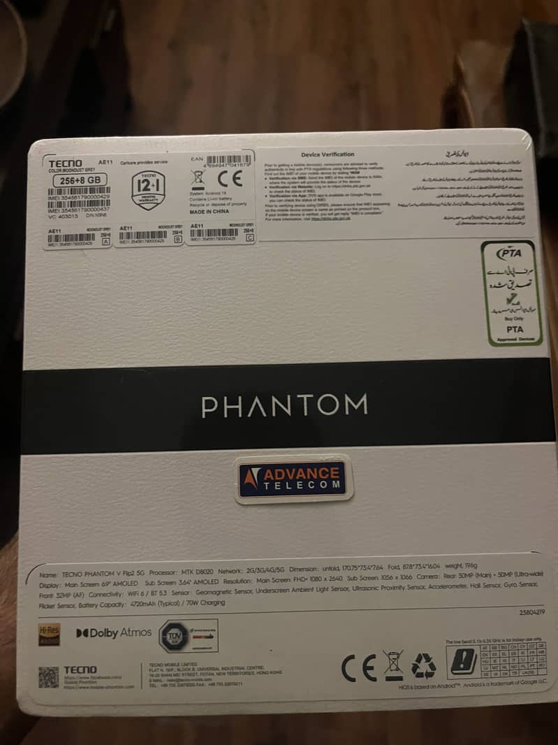 Brand new box pack Phantom VFlip 2 1