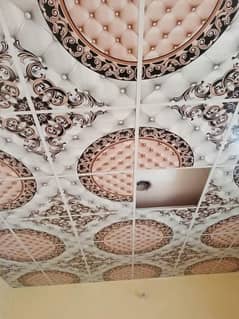 3D Wallpaper Ceiling Palling