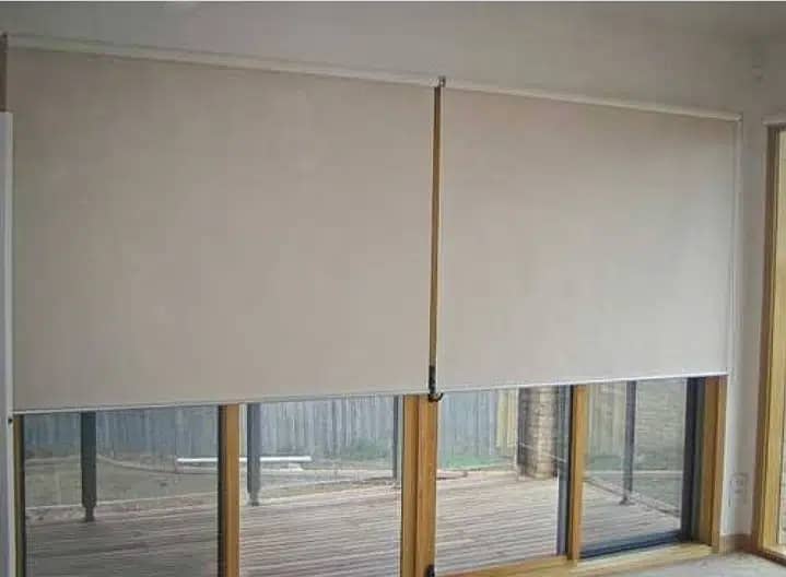 Window blinds/wood floor/Pvc strip floor/Wallpaper 1