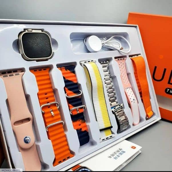 7 in 1 Ultra Smart Watch With Free Gift | Free Delivery 2