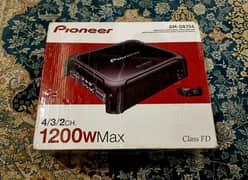 Pioneer GM-D8704 Amplifier (No kenwood, jbl, jvc, sony, alpine)