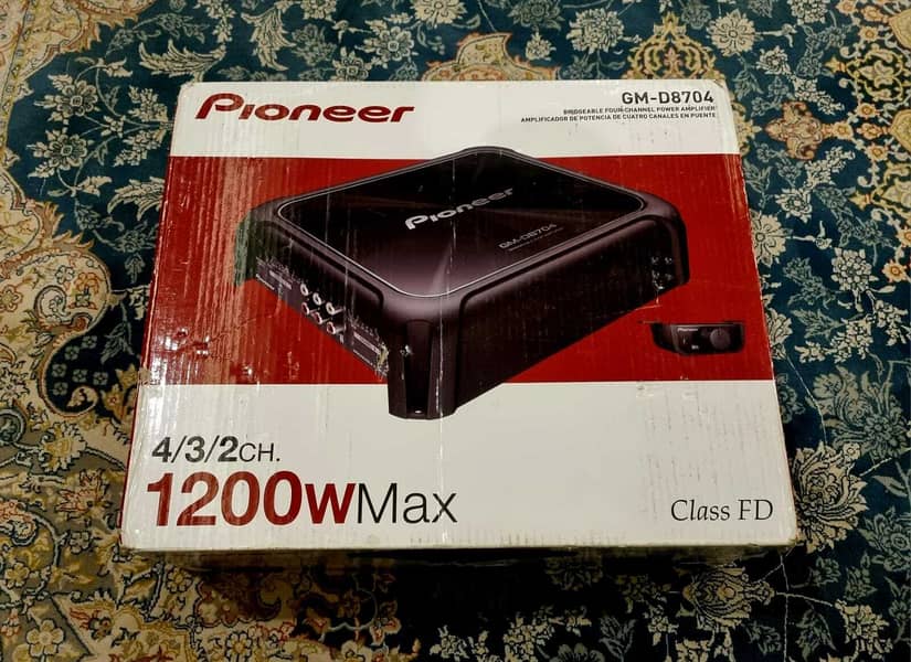 Pioneer GM-D8704 Amplifier (No kenwood, jbl, jvc, sony, alpine) 0