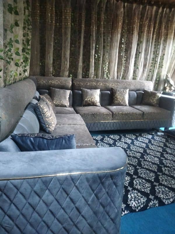 7 Seater L Shape Sofa For Sale Luxury Sofa 3