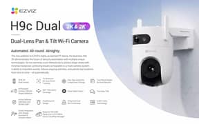 Untouch Ezviz smart home camera H9c Dual 2k resolution