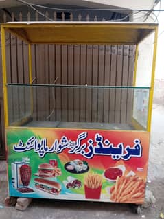 Burger and Shawarma Counter for Sale