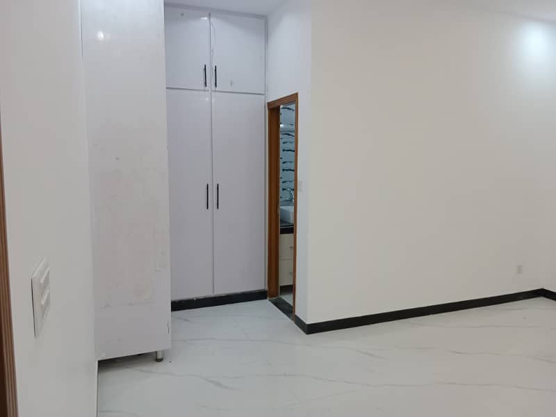 35x80 Brand new Ground portion for rent in G-16 Islamabad 4