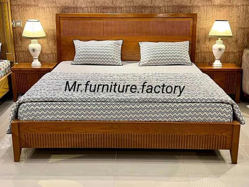 single bed set/King Bed/side tables/bed dressing/luxury bed/Wardrobes 7