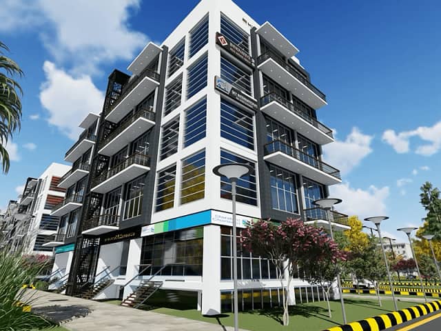 Bahria Enclave Corner Building Ground Floor For Rent 5