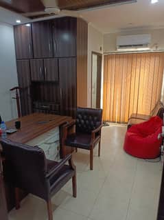 1,Kanal Building Fist Floor Flat Available For rent in Johar Town Near Emporium Mall Near to Canal