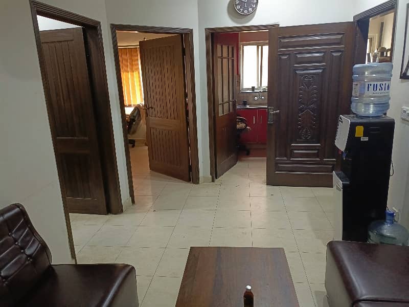 1,Kanal Building Fist Floor Flat Available For rent in Johar Town Near Emporium Mall Near to Canal 1