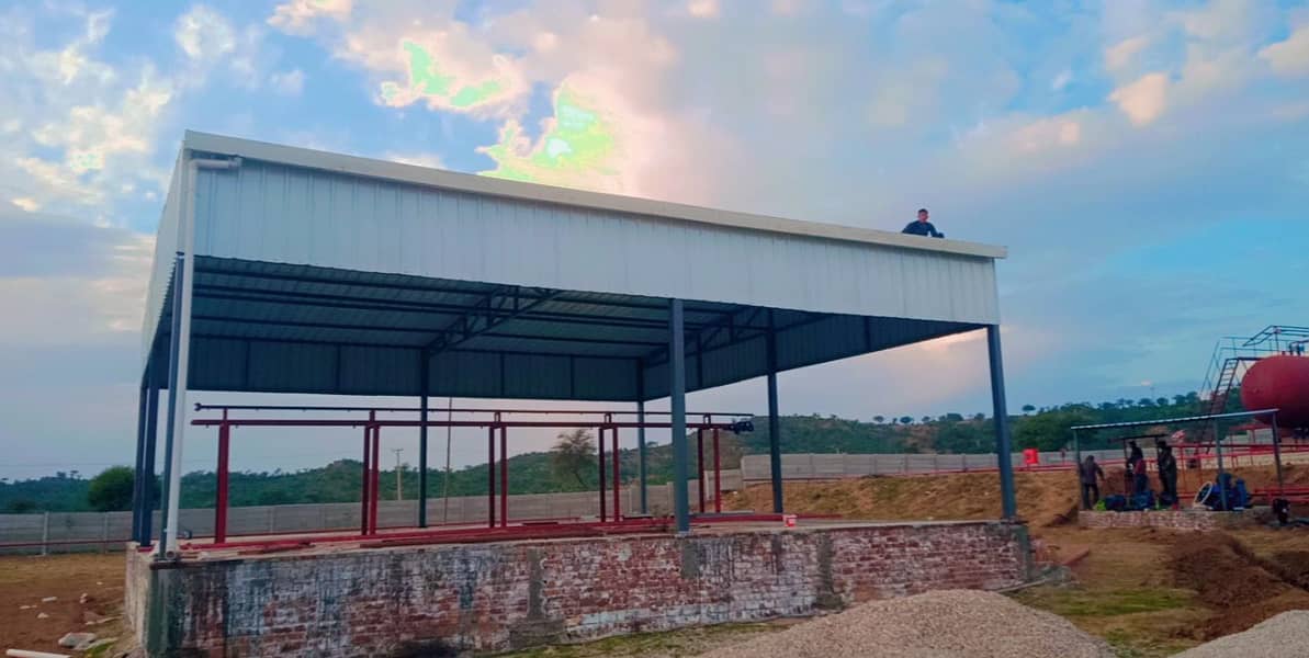 pressure vessel tank dairy shed warehouse shed PEB buildings 3