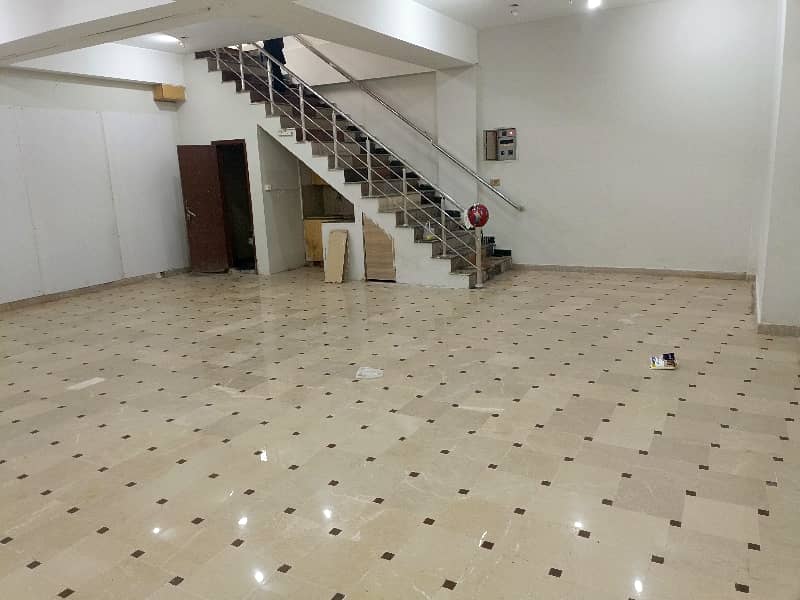 5,Marla Commercial Basement Hall Attach bath Available For Office Use In Johar Town Near Emporium Mall 1