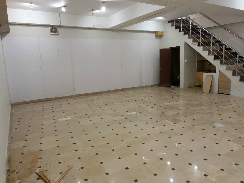 5,Marla Commercial Basement Hall Attach bath Available For Office Use In Johar Town Near Emporium Mall 2