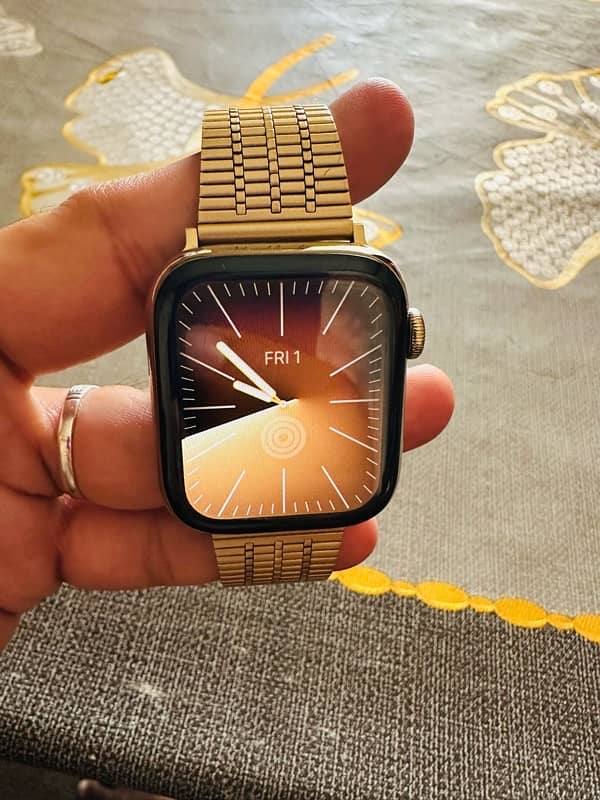 Apple watch series 6 44mm Gold Stainless 2