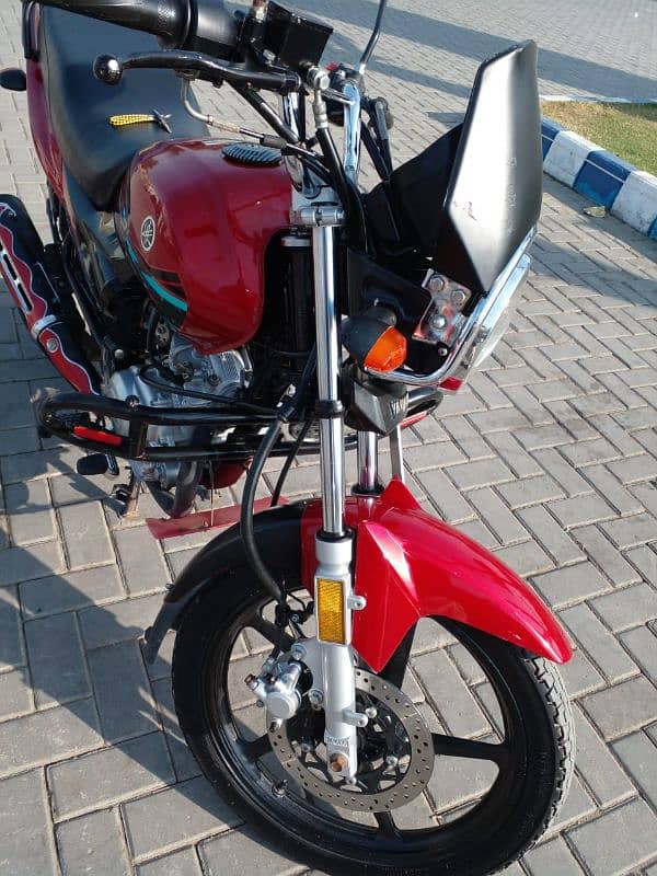 urjent sale yamha dx 125 2022 model brand new condition on my name 7