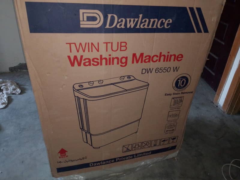 Twin Tub Washing Machine DW 6550 W 0